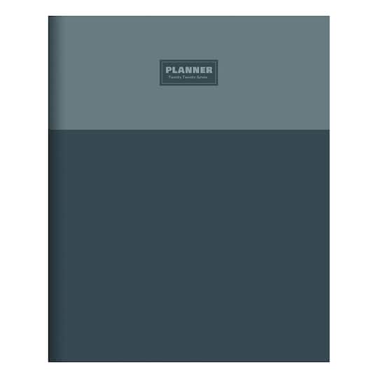 2027 Blue Blocks Medium Monthly Planner
